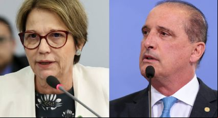 Bolsonaro exonera Onyx e Tereza Cristina para votarem na eleição da Câmara