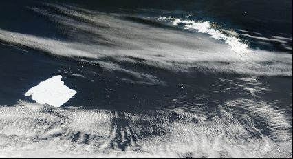 Imagem surpreendente do maior iceberg do mundo pode revelar futuro do planeta