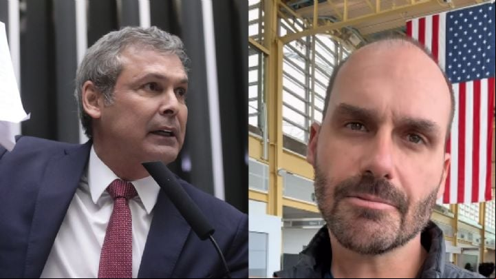 Lindbergh reage à ameaça de Eduardo Bolsonaro após pedido de prisão